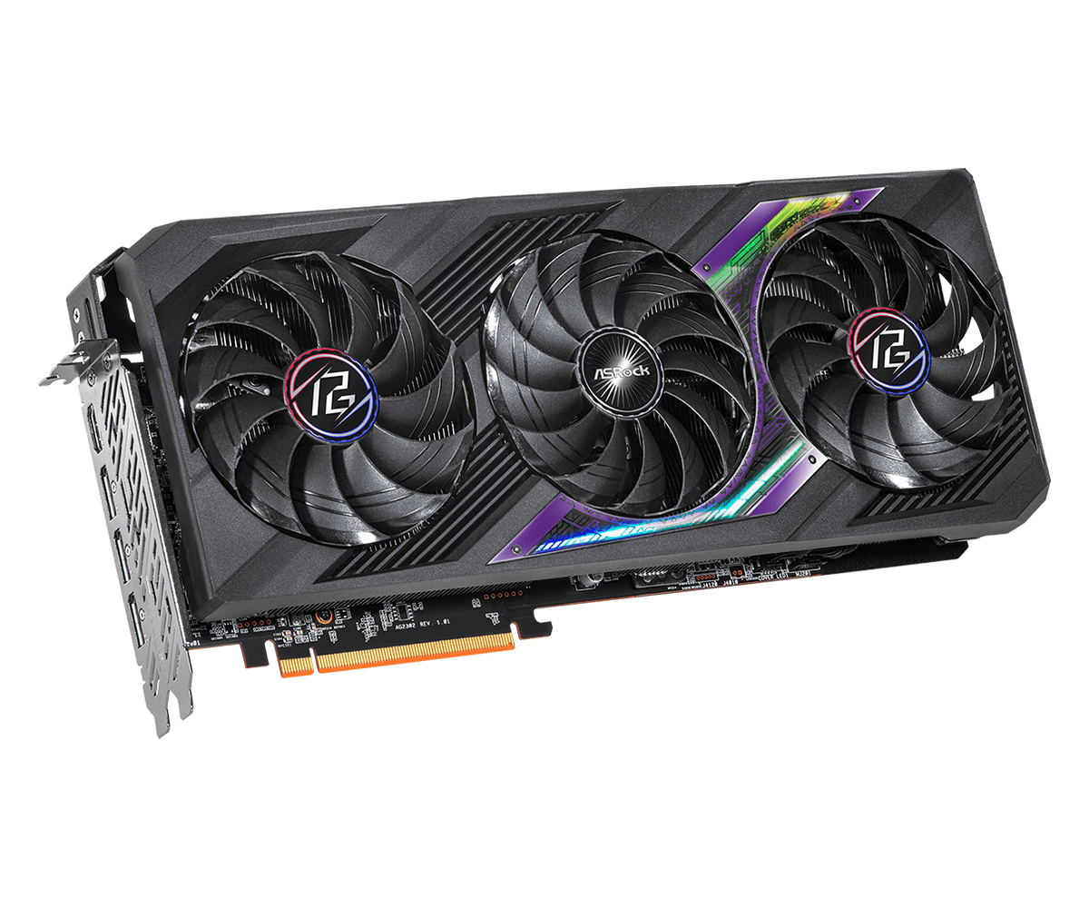AMD RX 7800 XT 16GB GPU ASROCK - Triple Fan Gaming Graphics Card 16Gb review and price